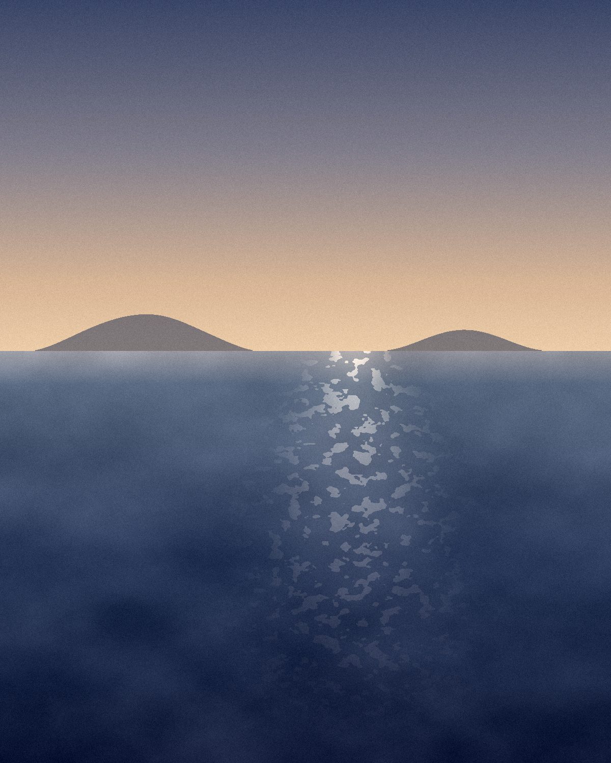 Evening light over the Saronic Gulf